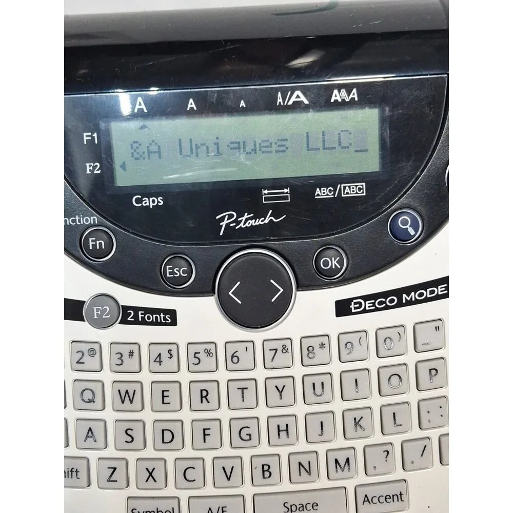 BROTHER Simply Stylish Label Maker PT-1290BT3 P-Touch Electronic System,
